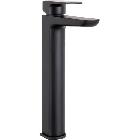 RAK Moon Tall Mono Basin Mixer Tap Without Waste - Black (1/3)