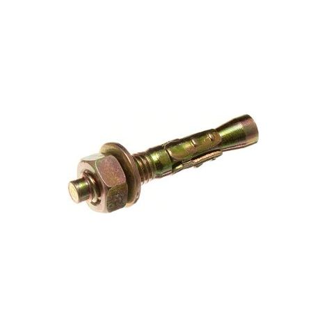 One Stop DIY Lot de 12 chevilles extensibles YZP en acier passivé M8 x 50 mm