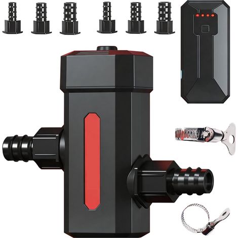 Stérilisateur UV D'aquarium,Filtre à Rayons 7 W UV-C Clarificateur Bassin Stérilisateur Filtre lumière Lampe Anti-algues avec Minuterie 3/6/12/24 H pour Étang D'aquarium Piscines (1/5)