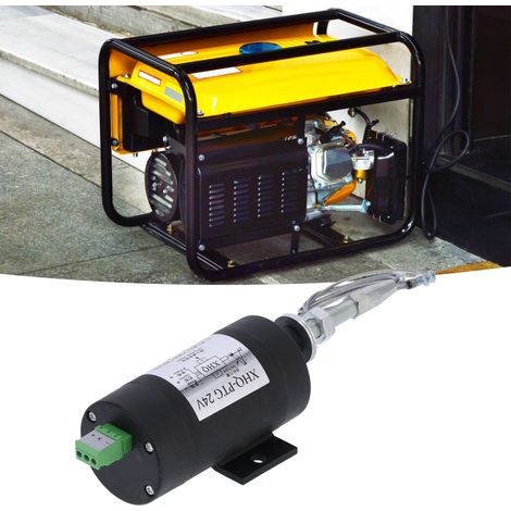 Not-Aus-Vorrichtung für Dieselmotoren XHQ-PTG, Magnetventil für Stromaggregate, elektronisch gesteuertes Kraftstoffabsperrventil, 24 V (1/5)