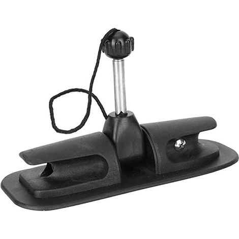 Support de pagaie de kayak avec clips de verrouillage sécurisés pour le rangement des canoës et des bateaux de pêche – Noir (1/5)