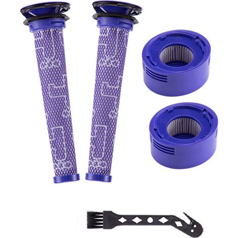 V8 Filtre pour aspirateur Dyson V8 V7 V8+ Absolute Animal Aspirateur 2 Pré-filtres & 2 Filtres HEPA Remplace les pièces DY-96566101, DY-96747801 (1/5)