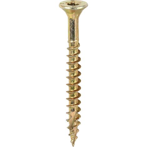 TIMCO C2 Clamp-Fix Multi-Purpose Premium Countersunk Gold Woodscrews - 4.0 x 40 (1/3)