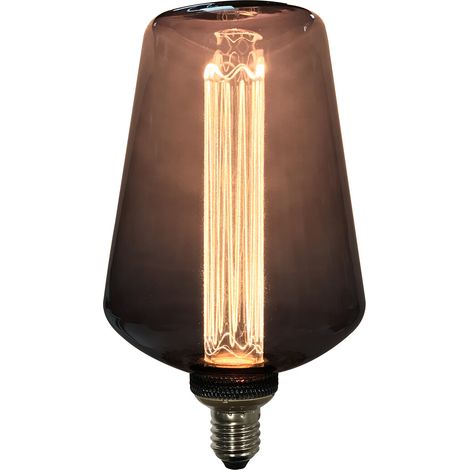 Bombilla Decorativa LED S135 E27 4W 1800K Cristal Gris