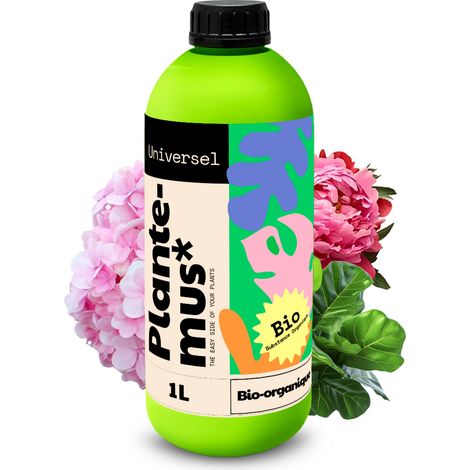 Engrais Universel Liquide Plantes d'Intérieur et d'Extérieur, Fleurs, Arbres, Arbustes, Fertilisant, 1 L (1/5)