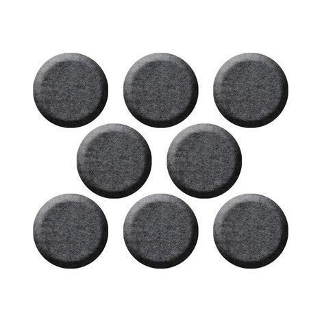 Lot de 8 patins feutre adhésif, SCOTCH, diam. 22 mm, gris (1/2)