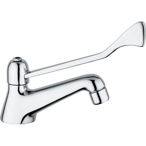 Rubinetto per lavabo con leva clinica in ottone cromato - Idral 02050/DC (1/4)