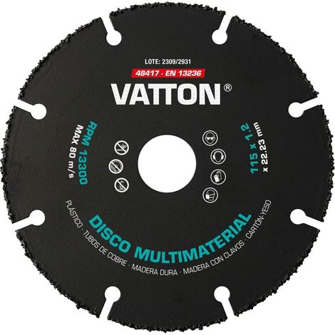 Disco multimaterial 115mm VATTON (1/2)