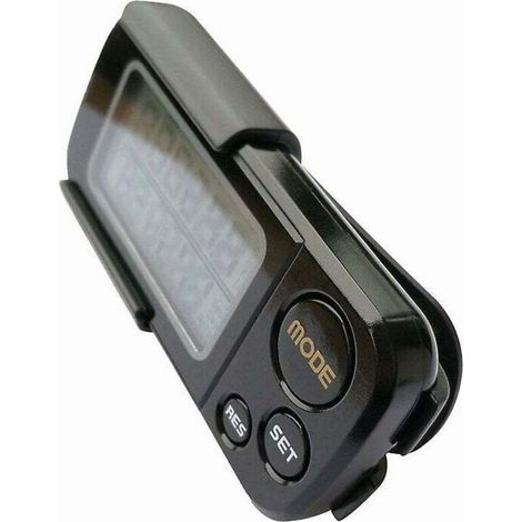 XEPHO Podomètre de marche luxueux non connecté Compteur de pas Distance Calories Horloge. Pas de Bluetooth, pas d'applications, 1 pièce (1/3)