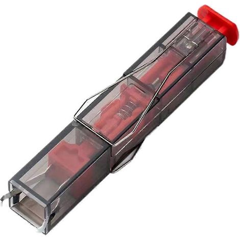 Extracteur de touches - Rouge, 2 en 1, pour clavier mécanique, remplacement à chaud, outil de nettoyage (1/4)
