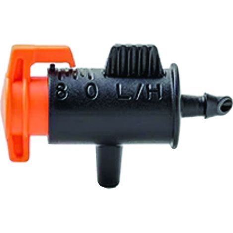 Gocciolatore Fine Linea "Barrel" 0-8 L/H - in blister da pz.10 - 80006200 - 2 bl