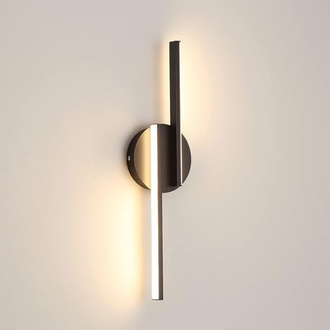 Indoor LED Wall Light, Modern 16W Wall Lamp, Aluminum Wall Sconces, 3000K Warm Light for Living Room, Hallway, Bathroom, Staircase, Night Light (1/5)