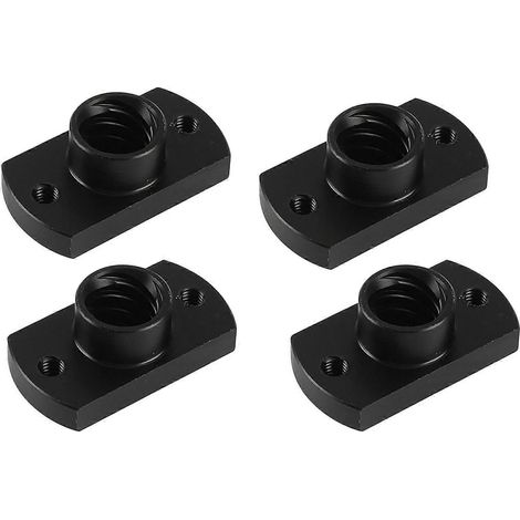 3D-Drucker 4 Stück Trapez-Motorschraubenmuttern für die Z-Achse T8 Mutter POM Mutter Steigung 8 mm Teilung 2 mm für Creality CR10 CR-10S Ender-3 Gewindespindel