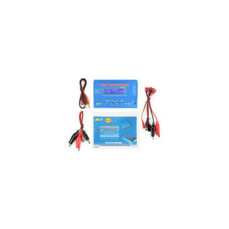 Chargeur de batterie LiPo 80W Chargeur équilibré pour 1 à 6 cellules Protection contre surcharge Dissipation thermique efficace (1/5)