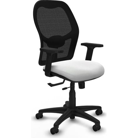 Silla de oficina piqueras y crespo Alocén negro cómoda ergonómica (1/2)