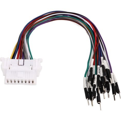 16 Pin OBD2 Stecker Freies Kabel Schweißen Fehler Erkennung Code Diagnose Diagnose Adapter