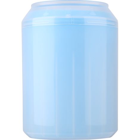 Gobelet de nettoyage amovible pour pattes de chien (bleu) (1/4)