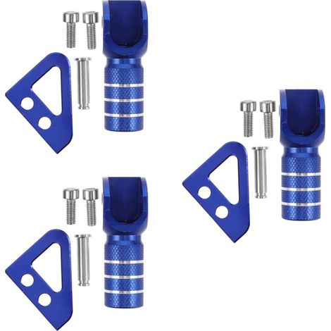 juegos de palanca y pedal de aluminio azul para mayor durabilidad. (1/2)