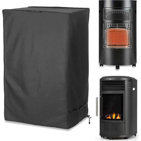 Housse Chauffage D'appoint Gaz, Chauffage Couvercle de Protection, Housses de Protection Chauffage Gaz en Tissu Oxford 420d, Housse de Protection pour Chauffage au Gaz, Antipoussière (50x80x60cm) (1/5)