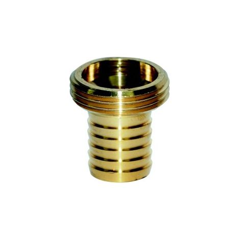Raccord cannelé cylindrique mâle 20x27 pour tuyau Ø15 - BOUTTÉ (1/2)