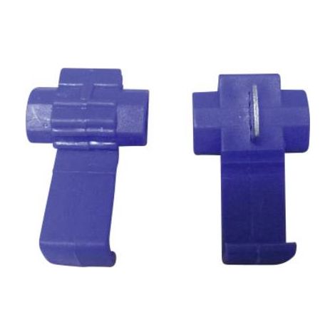 Elément de liaison autodénudant TRU COMPONENTS 1564073 flexible: 1-2.5 mm² rigide: 1-2.5 mm² Nombre de pôles: 2 bleu 5 pc(s) S817421 (1/2)