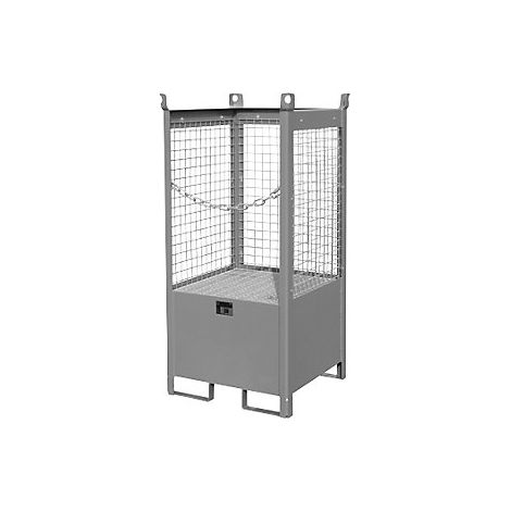 Palet de almacenamiento y transporte con cubeta colectora  3