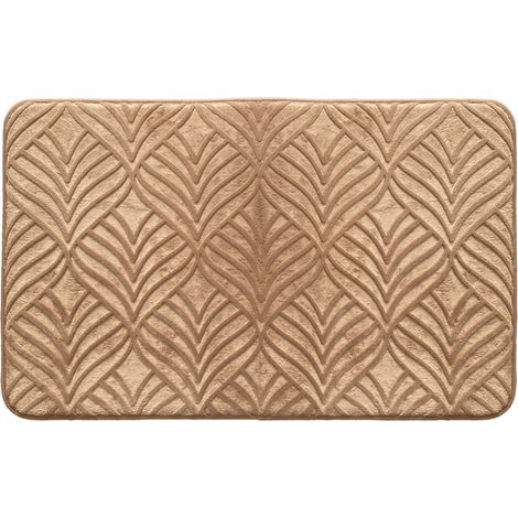 Tapis de bain texturé mémoire de forme 50x80cm (1/3)