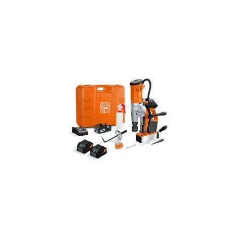 Fein  Taladro  de  núcleo  magnético  universal  inalámbrico  de  hasta  35  mm  AKBU  35  PMQW  18  V  AS  Set  /  2x  8,0  Ah  batería  +  cargador  -  71700464000