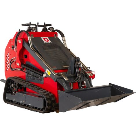 Mw Tools – Mini chargeur sur chenilles 23ch – Capacité de levage 380 kg – Moteur essence 4 temps – Triple pompe hydraulique – MLD380R (1/5)