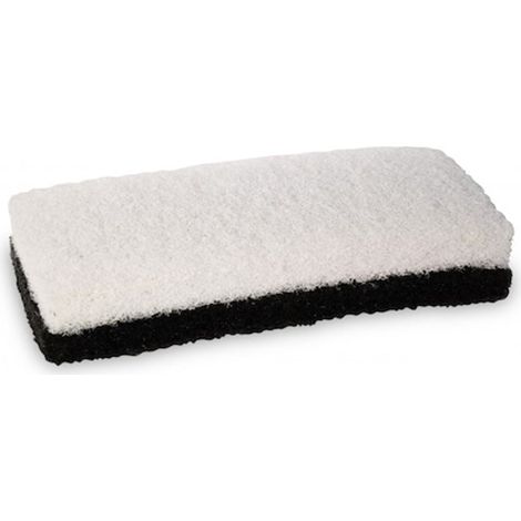 Semelle de rechange pour platoir NETT 250 x 100 mm blanc et noir - EDMA