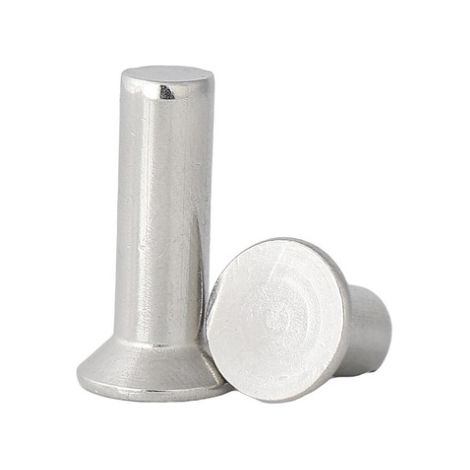 Remache de aluminio 4x20, cabeza avellanada, DIN 661, 50 unidades. (1/5)