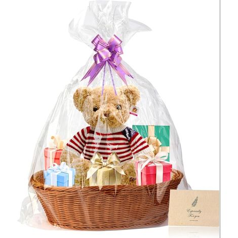 Panier de rangement, 38 x 28 x 12 cm – pain/Panier-cadeau/Panier à fruits Idéal pour cuisine, centre table,service légumes (1/5)