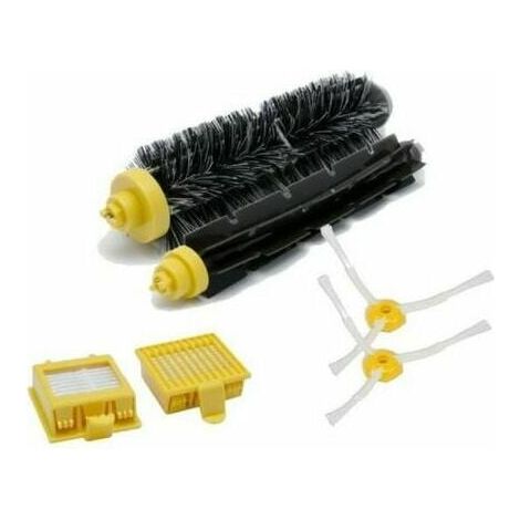 KIT COMPLET SMALL AVEC BROSSE LATERALE A 3 BRANCHES POUR IROBOT ROOMBA 760 765 770 775 780 790 LYCXAMES