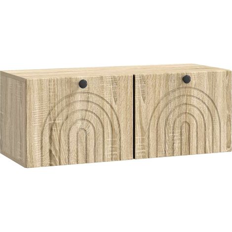 Maison Exclusive - Wandmontierter TV-Schrank Sonoma-Eiche 78,5 x (1/5)