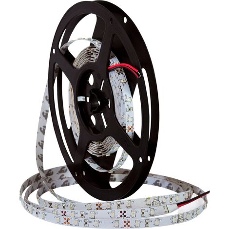 Striscia LED 12V 5m IP20 rossa per interni tagliabile Polux (1/4)