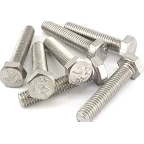 BULLONE TESTA ESAGONALE IN ACCIAIO INOX A2 DIN933  DIAMETRO 10 mm - LUNGHEZZA 60 mm (1/2)