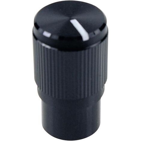 Tête de bouton rotatif Cliff FC7257 noir (Ø x H) 10.7 mm x 19 mm 1 pc(s) (1/4)