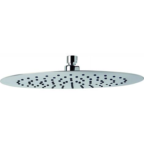 Pomme haute inox Ø250mm, système anti-calcaire, ultra-fine (1/2)