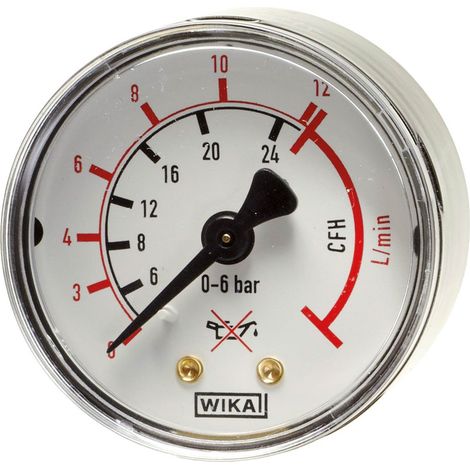 Arbeitsdruckmanometer (Argon-CO2) (1/2)