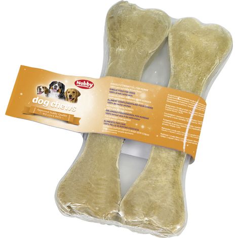Nobby Kauknochen gepresst 2er Pack 16,5 cm 100 g Knochen