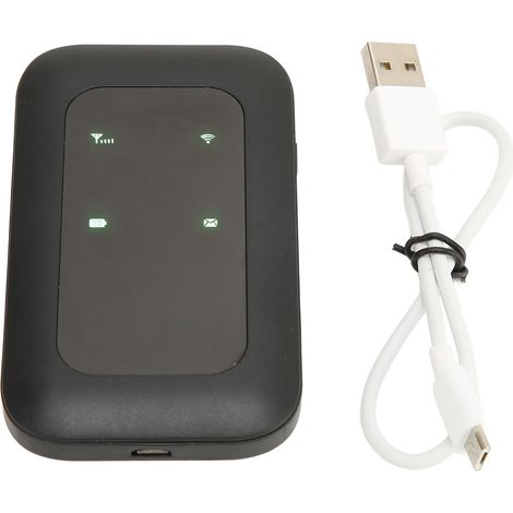 Carte WiFi portable multifonctionnelle H806 4G avec point d'accès WiFi mobile haut débit pour voiture et voyages en extérieur (1/5)