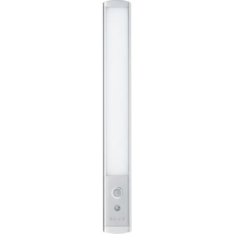 Bande lumineuse LED ultra-mince à détecteur de mouvement, éclairage magnétique sous meuble pour cuisine, chambre et extérieur (1/3)