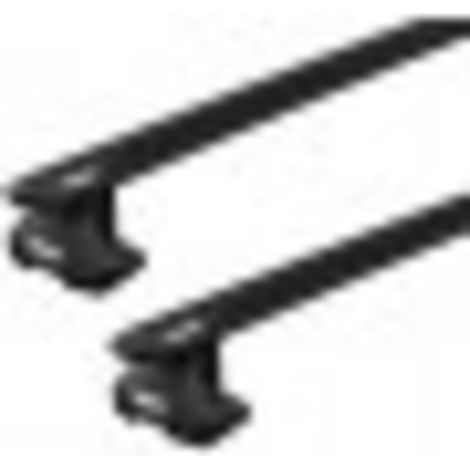 Barres de toit Renault Clio IV (11/12-12/19) Thule WingBar Evo Black Alu (1/4)