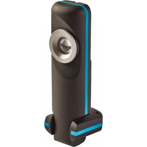 Lampe d'inspection d'atelier à anneau LED avec inclinaison réglable et aimant puissant