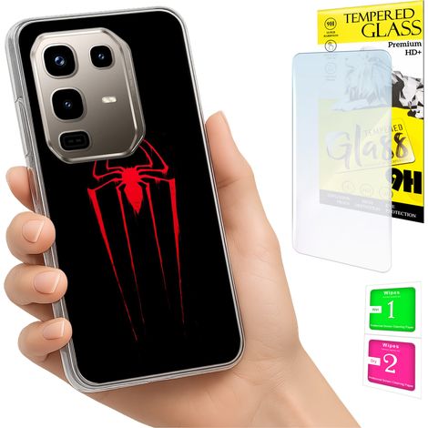 Schutzhülle für Infinix Note 50 Pro 4G: Fotohülle, Rückseite + 9H-Glas (1/5)