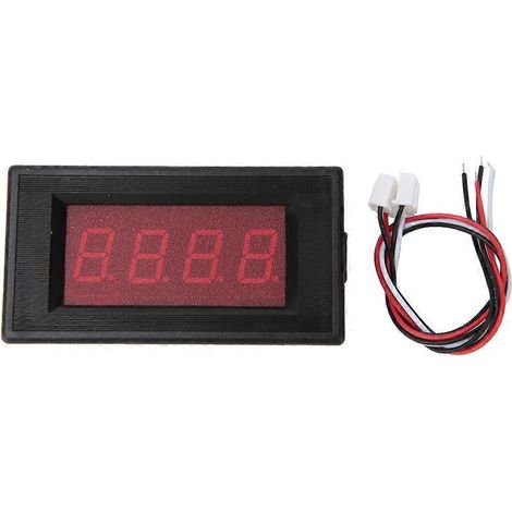 1/2 rote LED-Digitalanzeige Gleichstrom-Amperemeter mit 3 Messbereichen 5V (DC5uA/DC10uA/DC20uA)