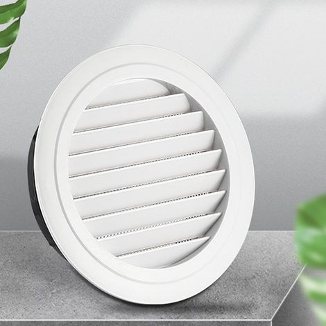 Viele 2 Gitter, Rondes Blanches, 125 mm mit Moustiquaire – Kuvertüren einer Art Alter, ein perfekter Ort für Chauffage-Renovierungen (1/4)