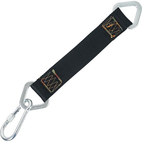 Sangle Sac de Frappe 25cm avec Mousqueton - Sangle de Suspension en Nylon pour Sac Boxe Lourd Balançoire MMA Anneaux Gymnastique Barre Traction (1/5)