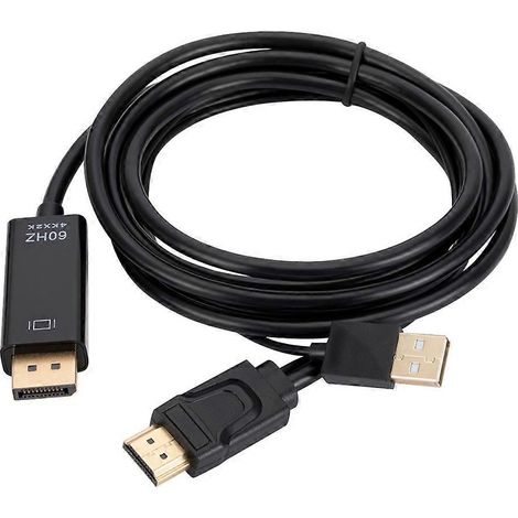 Câble HDMI vers DisplayPort 6ft - Adaptateur Vidéo Haute Définition (1/5)