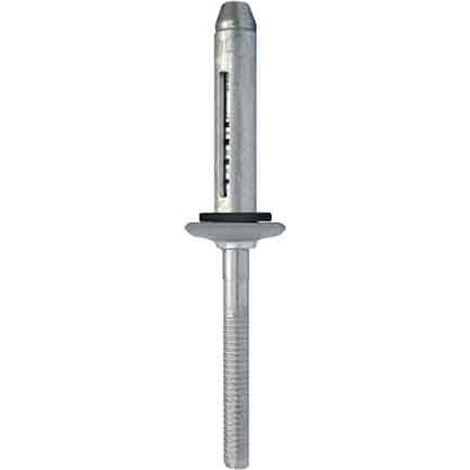 RIVETTO A STRAPPO TESTA BOMBATA CON GUARNIZIONE 5,2x19,1 mm Q.TA 250